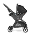 PEG Primo Viaggio Lounge on Wheels in True Black - Bambi Baby