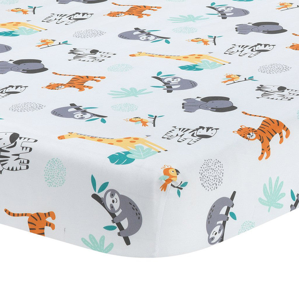 Bedtime Originals Mighty Jungle 3-Piece Bedding Set- Bambi Baby