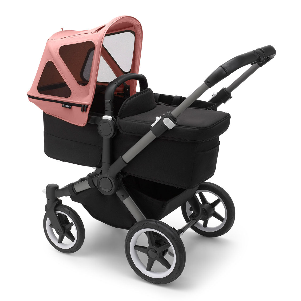 Bugaboo Donkey Breezy Sun Canopy Morning Pink- Bambi Baby