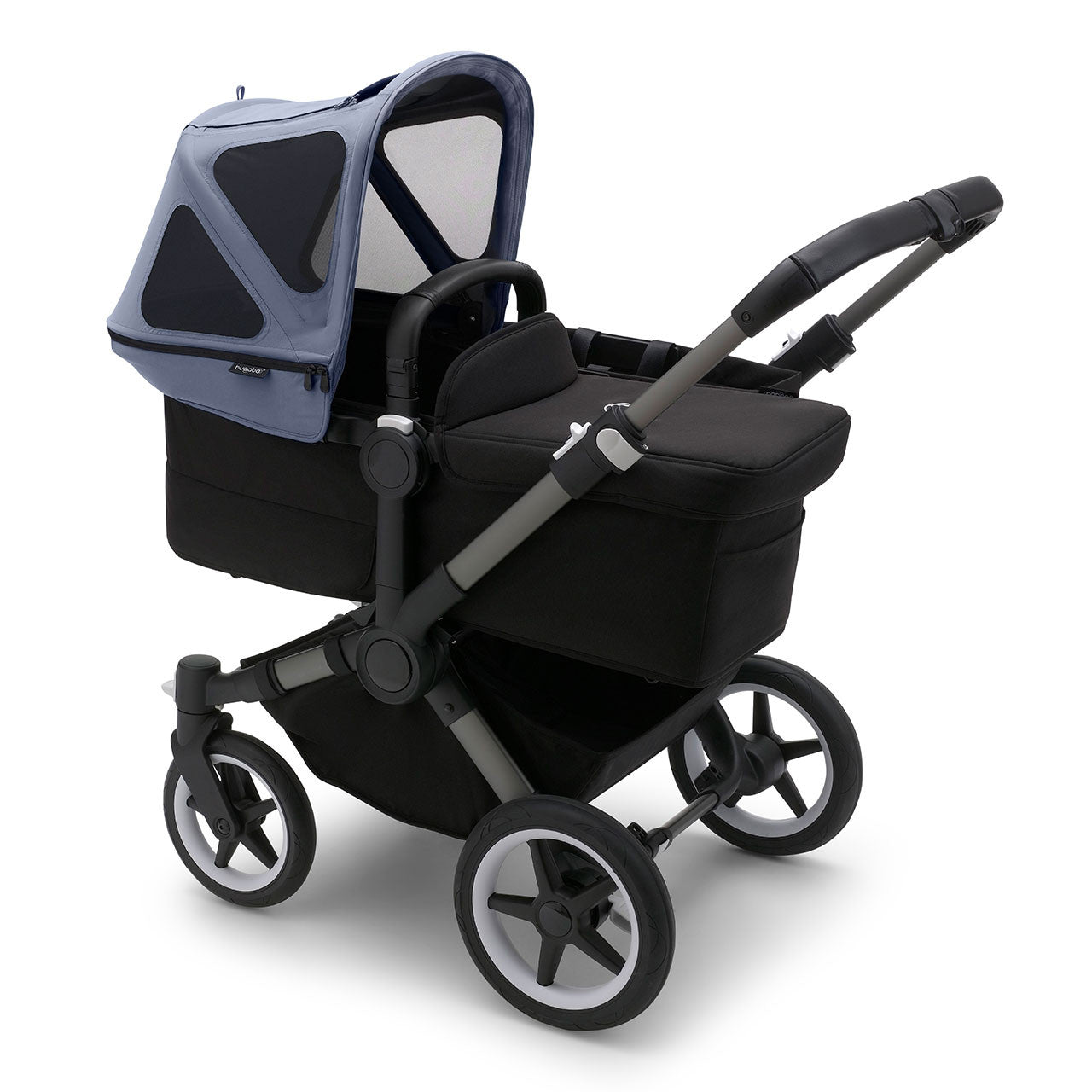 Bugaboo Donkey Breezy Sun Canopy Seaside Blue- Bambi Baby