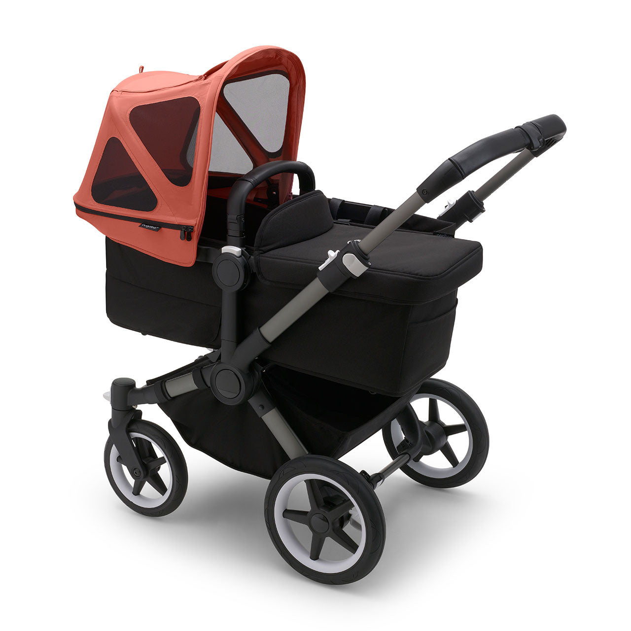 Bugaboo Donkey Breezy Sun Canopy Sunrise Red- Bambi Baby
