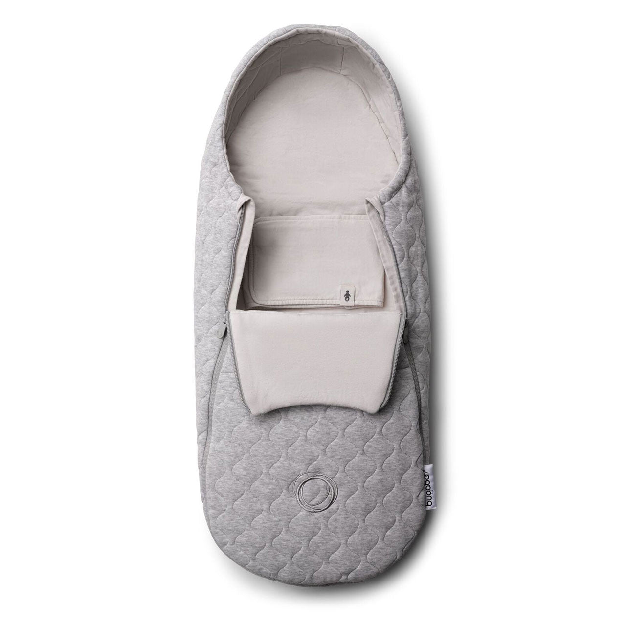 Bugaboo Newborn Inlay Light Grey Melange- Bambi Baby