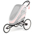 CYBEX Zeno Jogging Stroller Frame - Black with Pink details - Bambi Baby