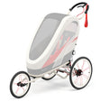 CYBEX Zeno Jogging Stroller Frame - Cream with Orange details - Bambi Baby