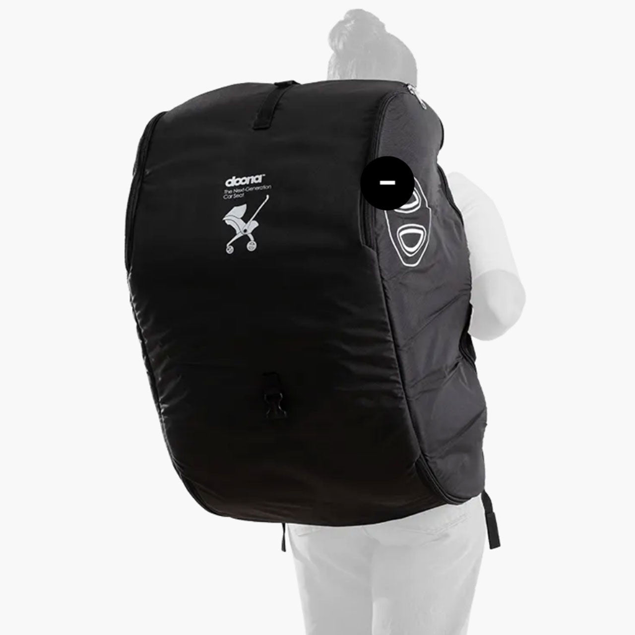 Doona Padded Travel Bag in Black- Bambi Baby