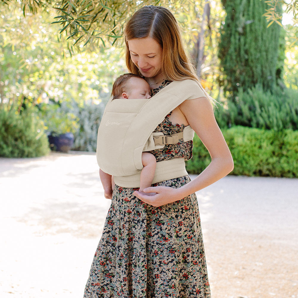 Ergobaby Embrace Baby Carrier in Cream- Bambi Baby