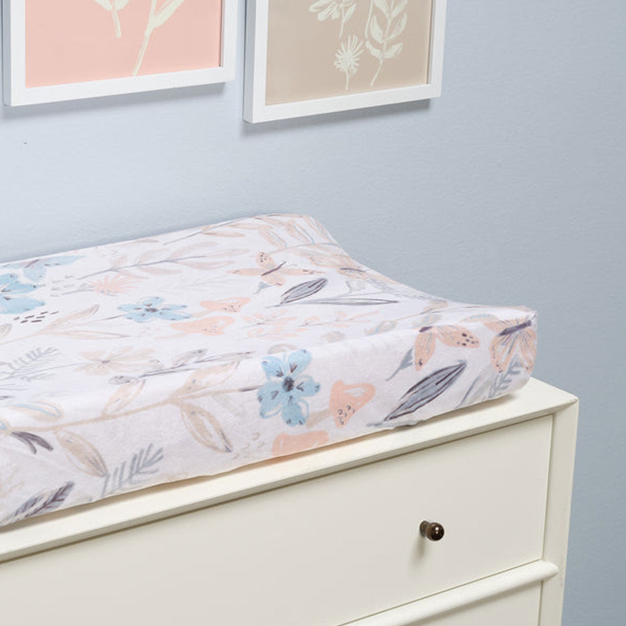Lambs & Ivy Baby blooms Changing Pad Cover- Bambi Baby