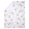 Manta de minkey/sherpa Bambi de Lambs &amp; Ivy - Bambi Baby