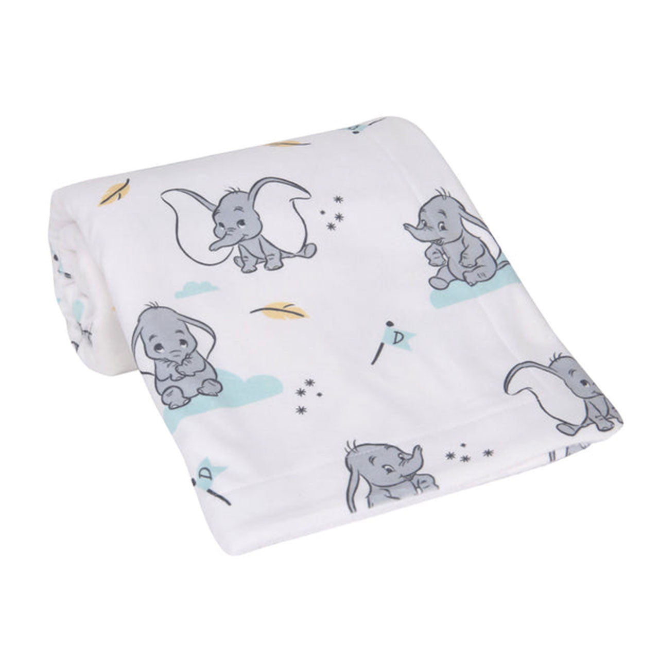 Cobertor Lambs &amp; Ivy Dumbo Minky/Sherpa- Bambi Baby