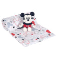 Lambs & Ivy Mickey Mouse Swaddle Blanket & Mini Plush - Bambi Baby