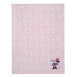 Cobertor com apliques de estrelas rosa da Minnie Mouse Lambs &amp; Ivy - Bambi Baby