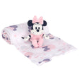 Lambs & Ivy Minnie Mouse Swaddle Blanket & Mini Plush - Bambi Baby