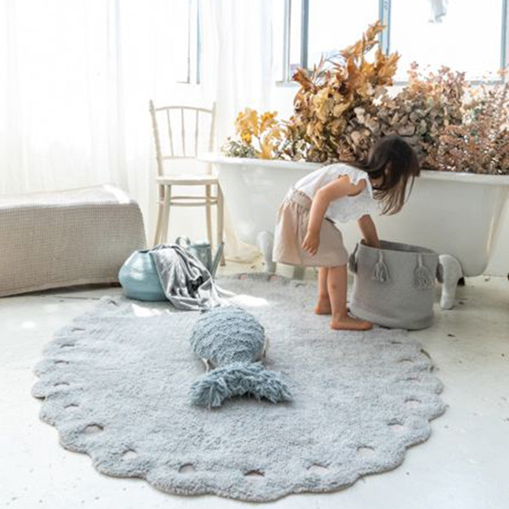Lorena Canals Basket Woody Pearl Blue- Bambi Baby