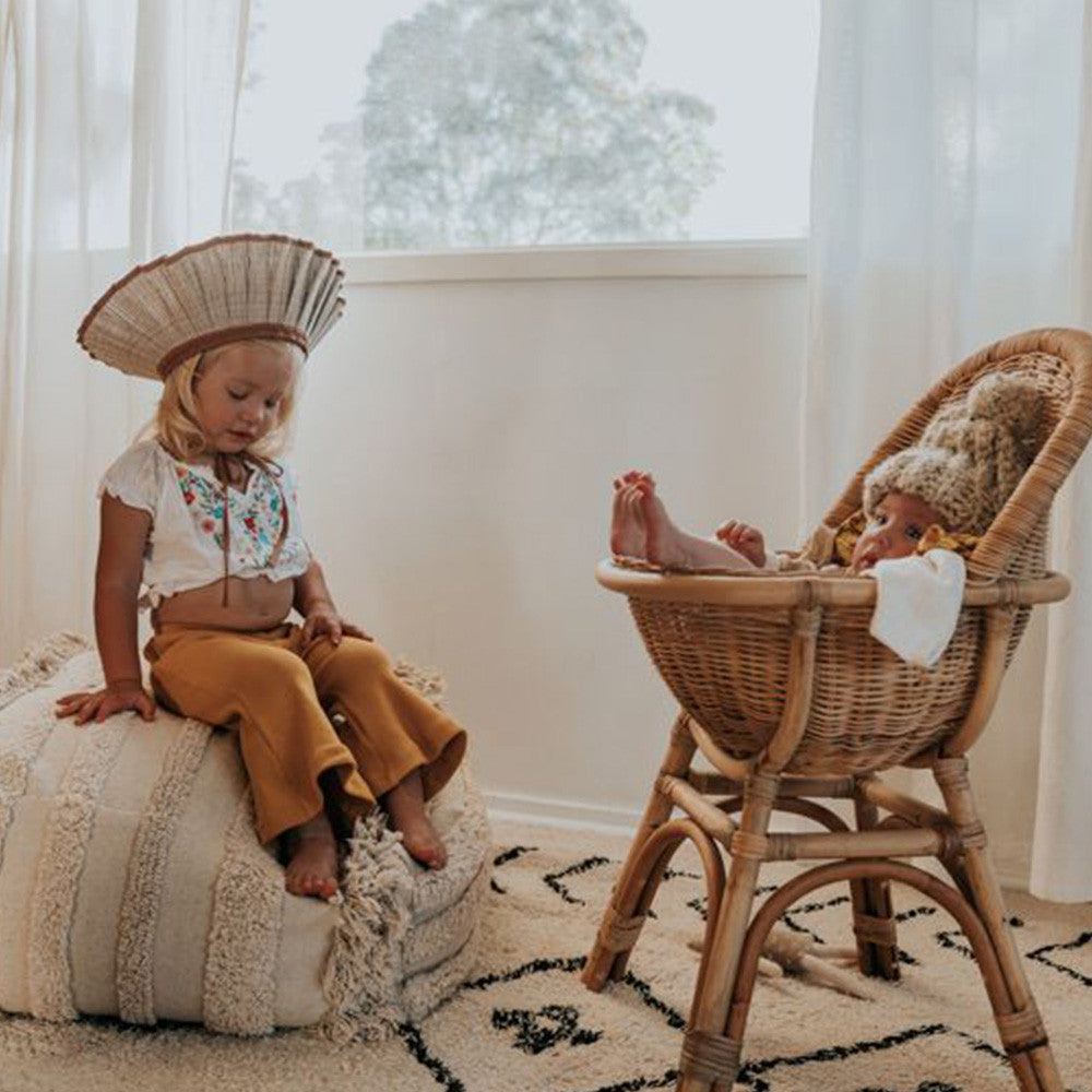 Lorena Canals Pouffe Air Dune White- Bambi Baby