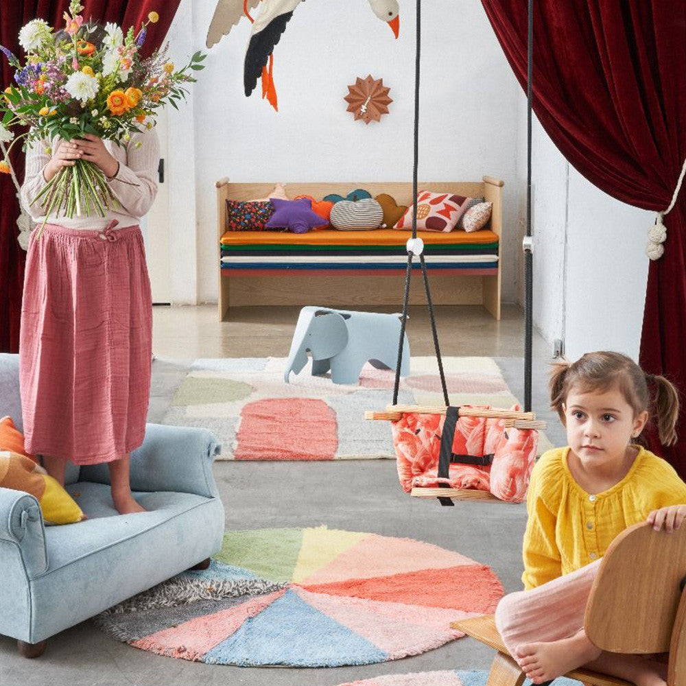 Lorena Canals Woolable Rug Pie Chart- Bambi Baby