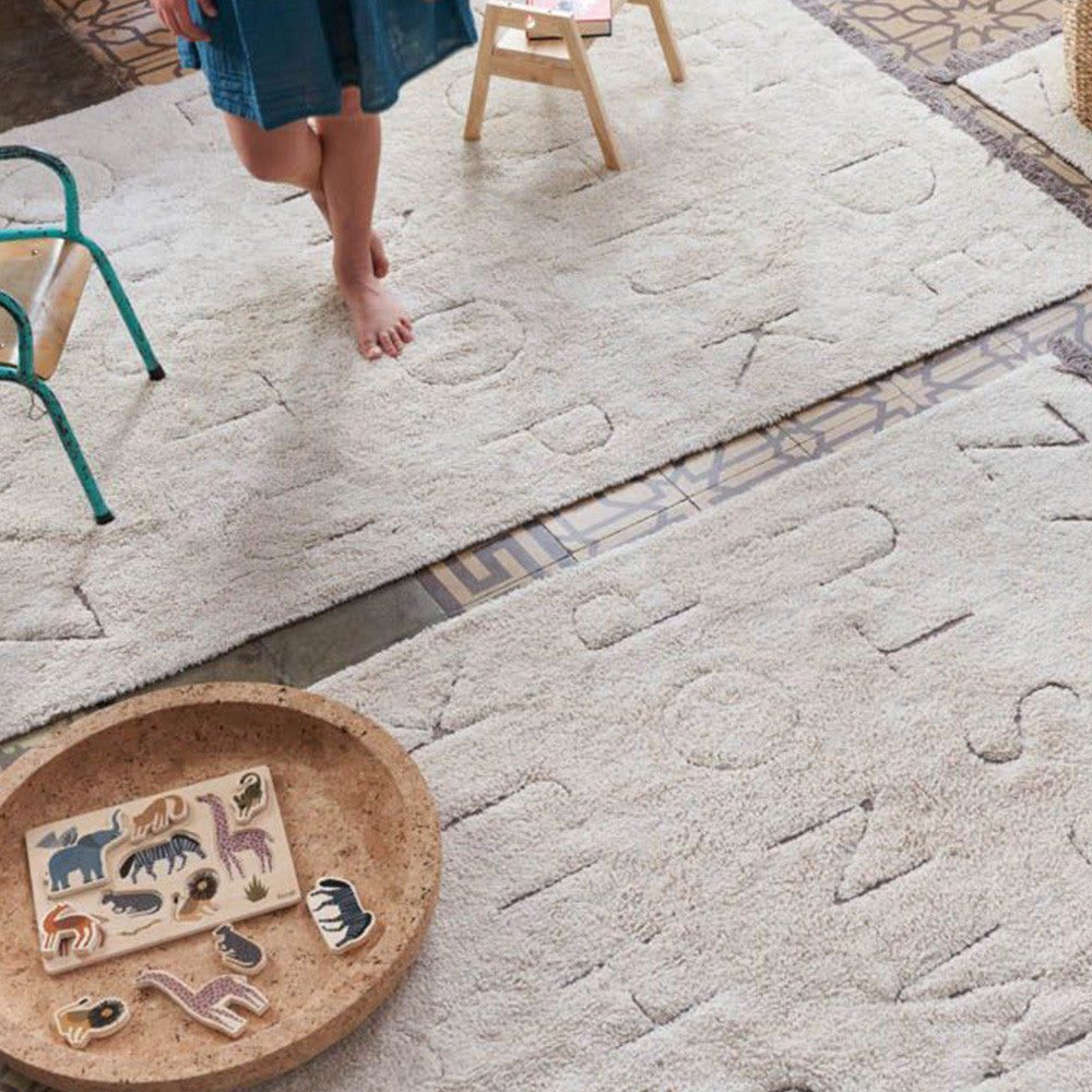 Lorena Canals RugCycled XS Washable Rug ABC- Bambi Baby