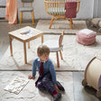 Lorena Canals RugCycled Medium Washable Rug Clouds - Bambi Baby
