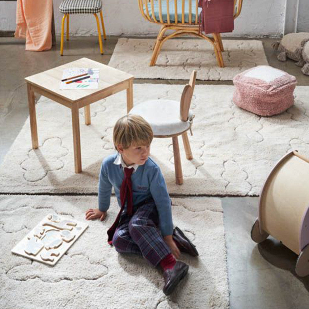 Lorena Canals RugCycled XS Washable Rug Clouds- Bambi Baby
