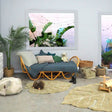Tapete Lavável Lorena Canals Mini Monstera Olive - Bambi Baby
