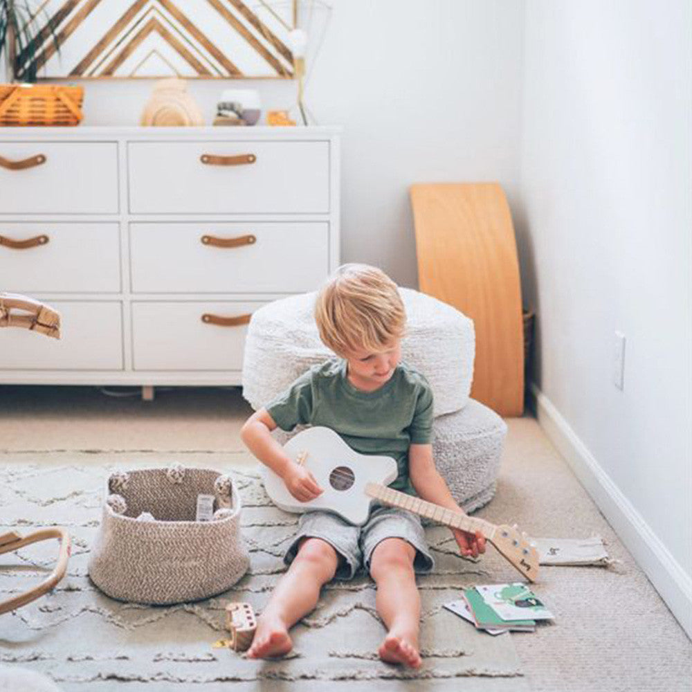Lorena Canals Large Washable Rug Tribu Olive- Bambi Baby