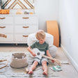 Lorena Canals Large Washable Rug Tribu Olive - Bambi Baby