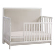 Natart Kyoto 5 in 1 Convertible Crib with Upholstered Panel Talc - Bambi Baby