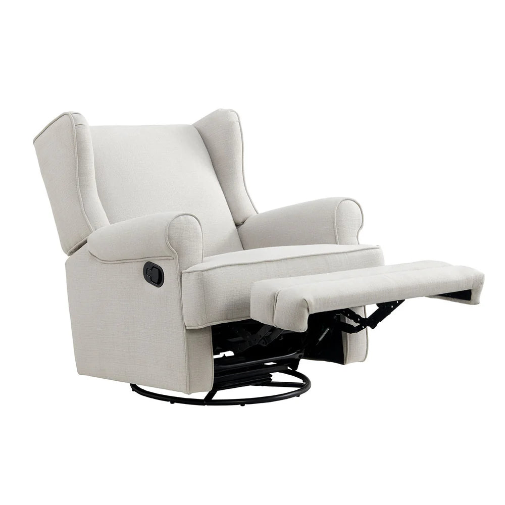 Oxford Baby Teegan Nursery Swivel Glider Recliner Chair- Bambi Baby
