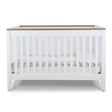 Pali Botticelli Convertible Crib in White/Walnut - Bambi Baby