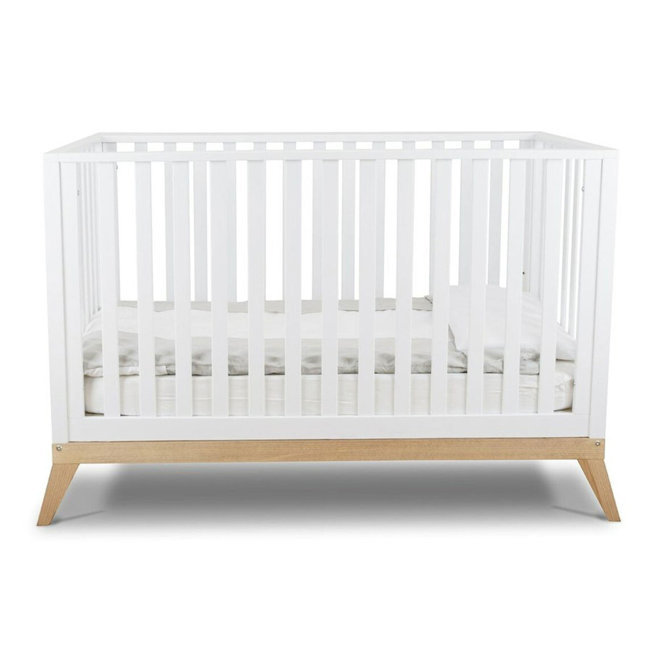 Pali Donatello Classico Crib in White/Natural- Bambi Baby