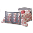 Sorelle 223 Full Size Rails in Weathered Gray - works ONLY with 6105 Farmhouse Crib and Changer - Bambi Baby