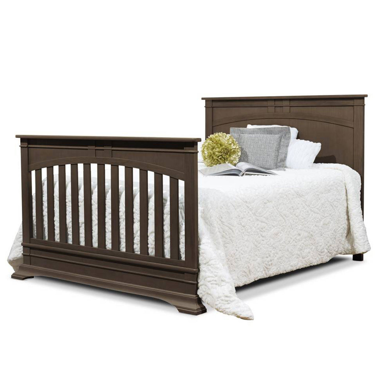 Sorelle Providence Full Size Bed Conversion Rail in Chocolate- Bambi Baby