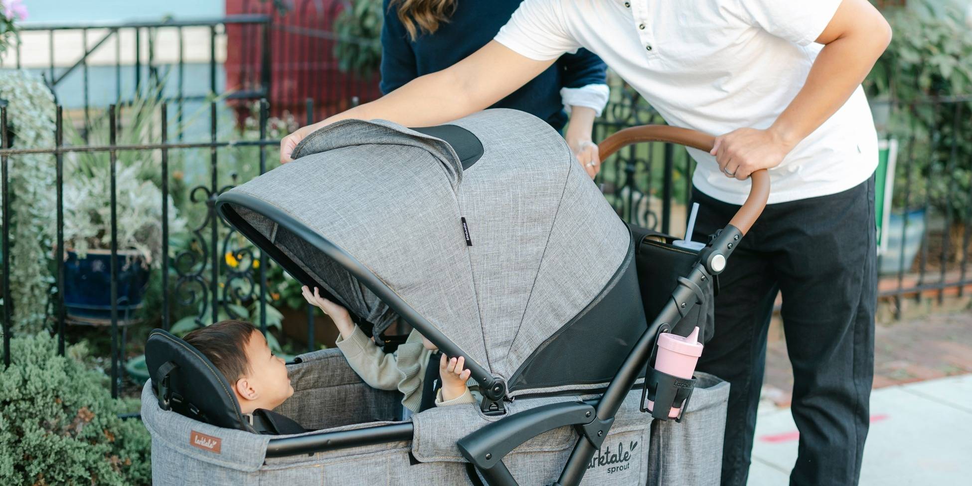 Larktale Sprout V2 Stroller/Wagon- Bambi Baby
