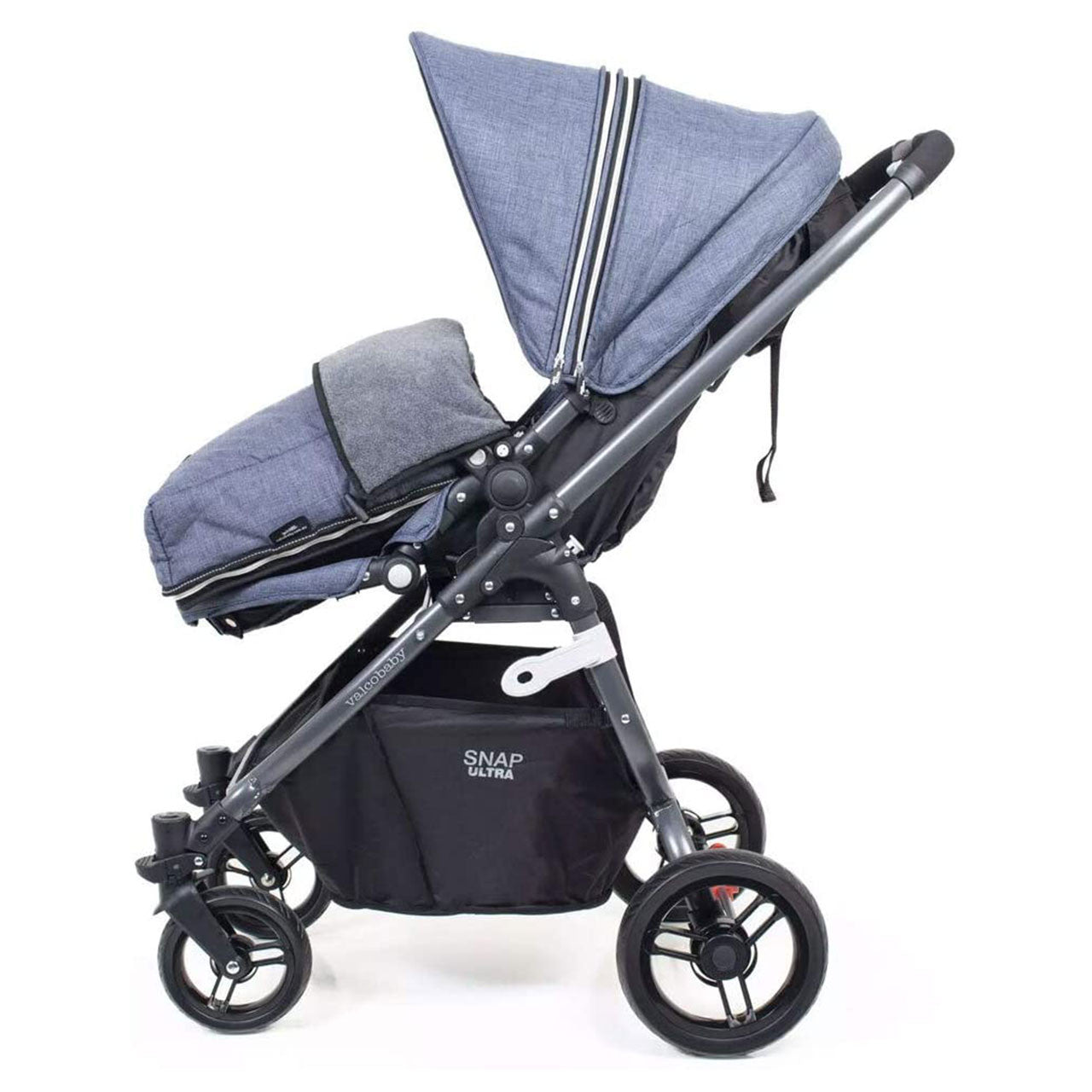 Valco Universal Snug Footmuff in Denim- Bambi Baby