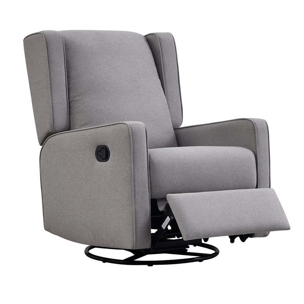 Westwood Chelsea Manual Swivel, Glider, Recliner in Shadow- Bambi Baby