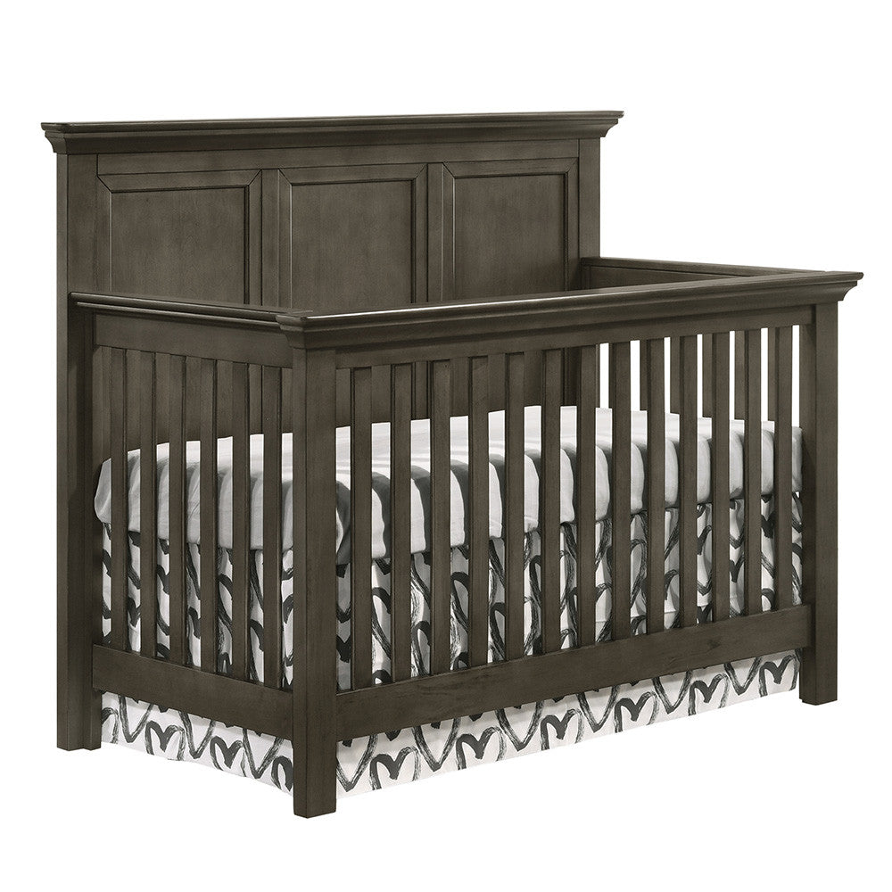 Westwood San Mateo-Nursery Convertible Crib In Grey- Bambi Baby