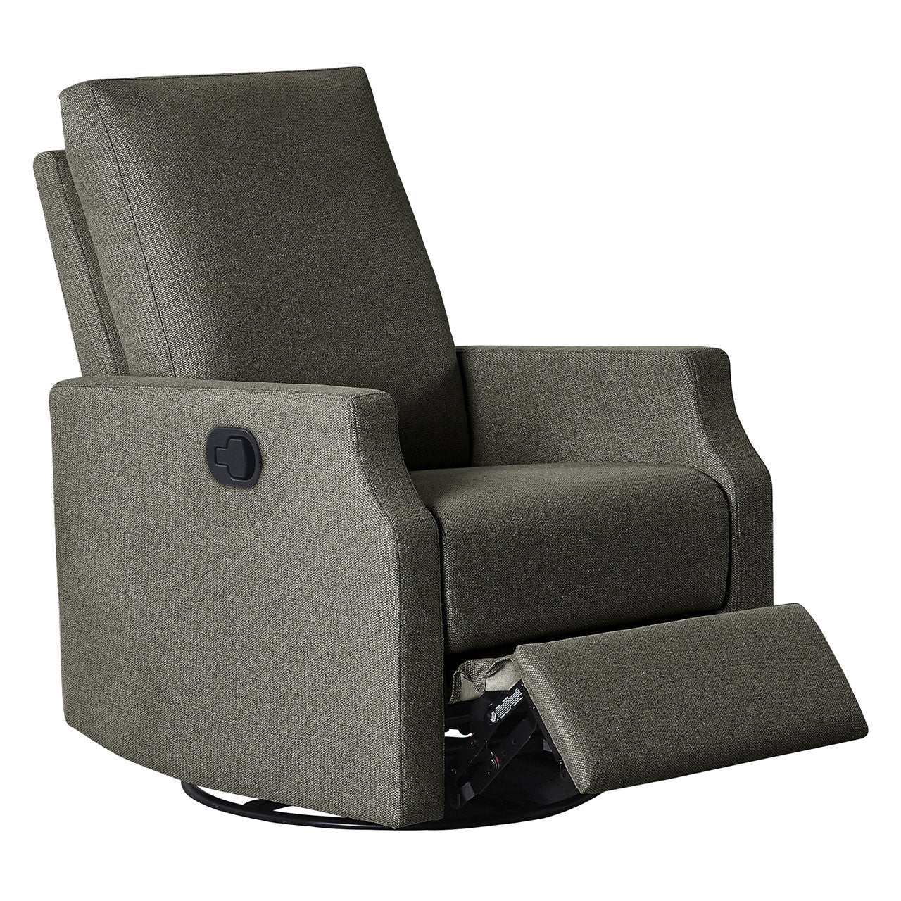 Westwood Louie Manual w/ Swivel, Glider, Recliner in Slate- Bambi Baby