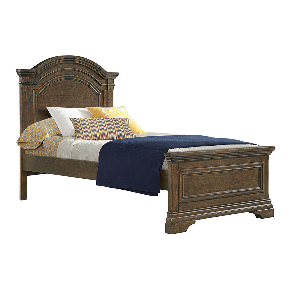 Cama individual completa Westwood Olivia Youth Arch Top en palisandro- Bambi Baby