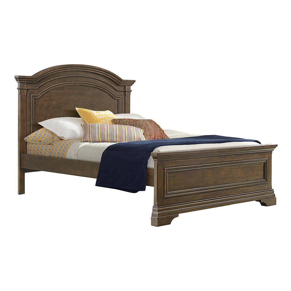 Westwood Olivia Youth Arch Top Complete Full Bed In Rosewood- Bambi Baby