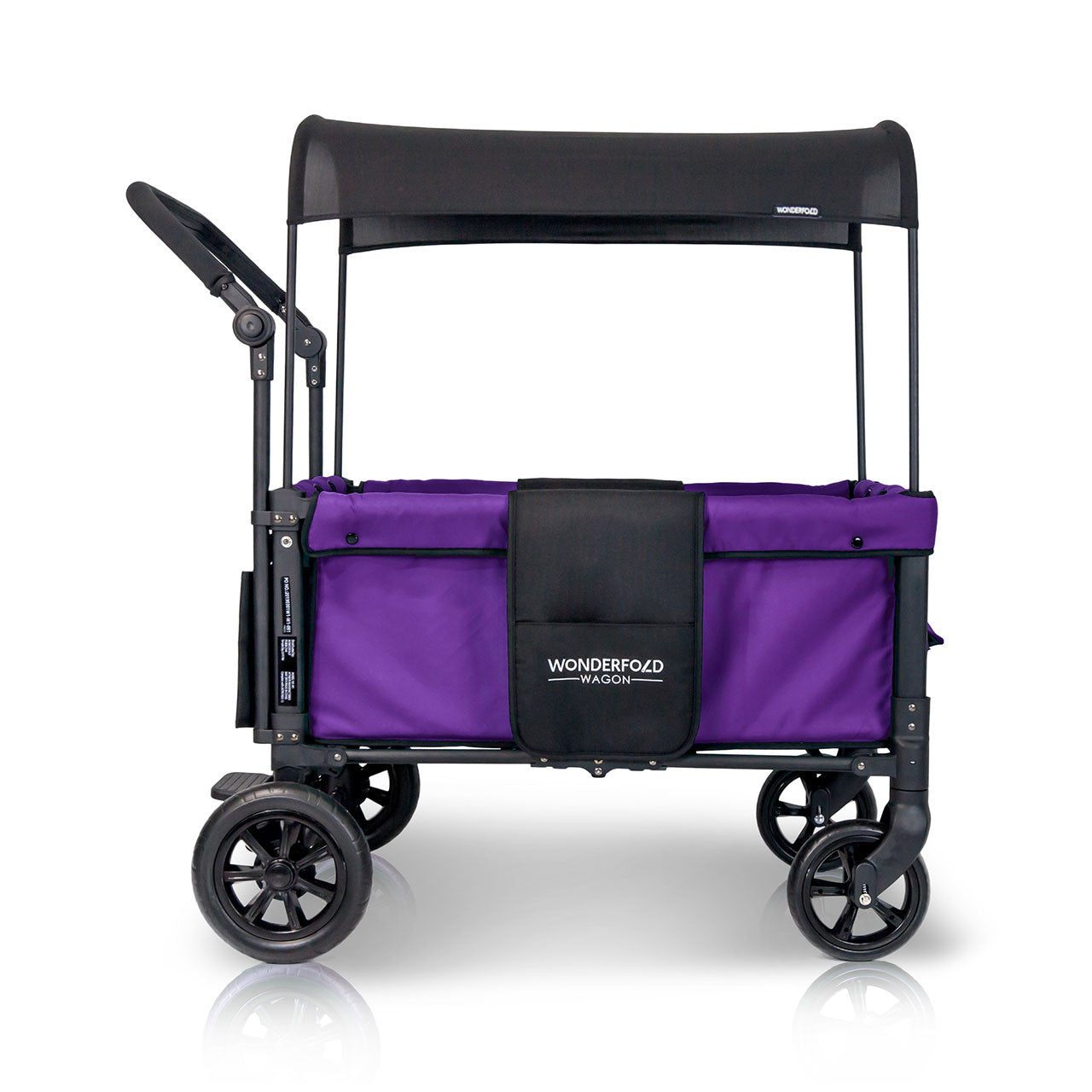 Wonderfold W1 OG Double Stroller Wagon in Cobalt Violet- Bambi Baby