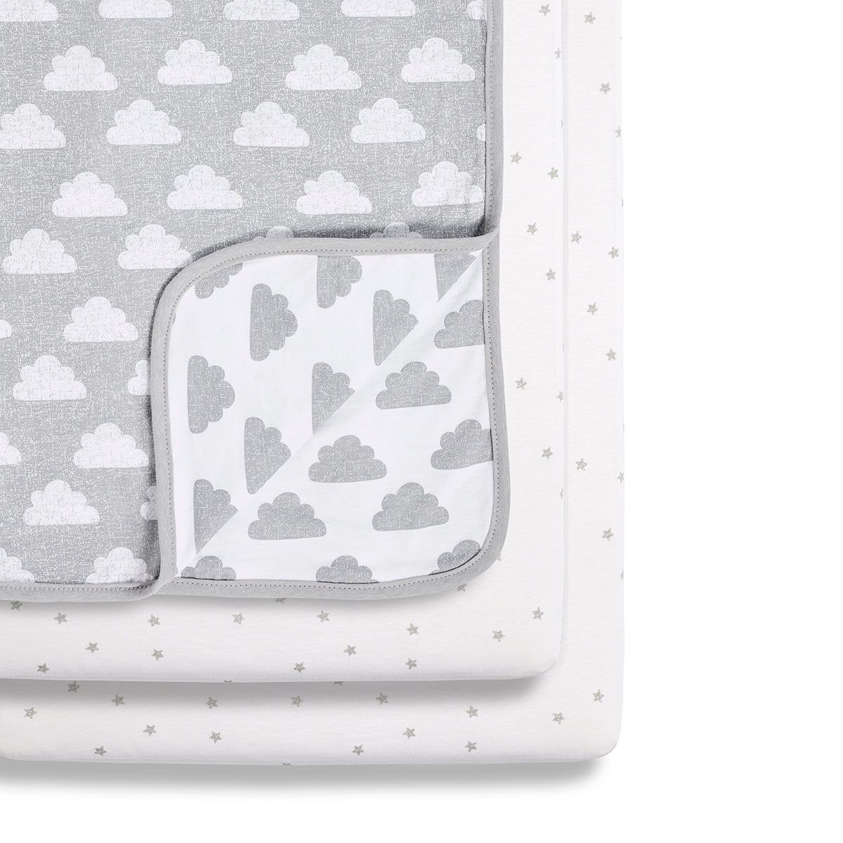 Snuz 3pc. Bassinet Bedding Set - Cloud- Bambi Baby