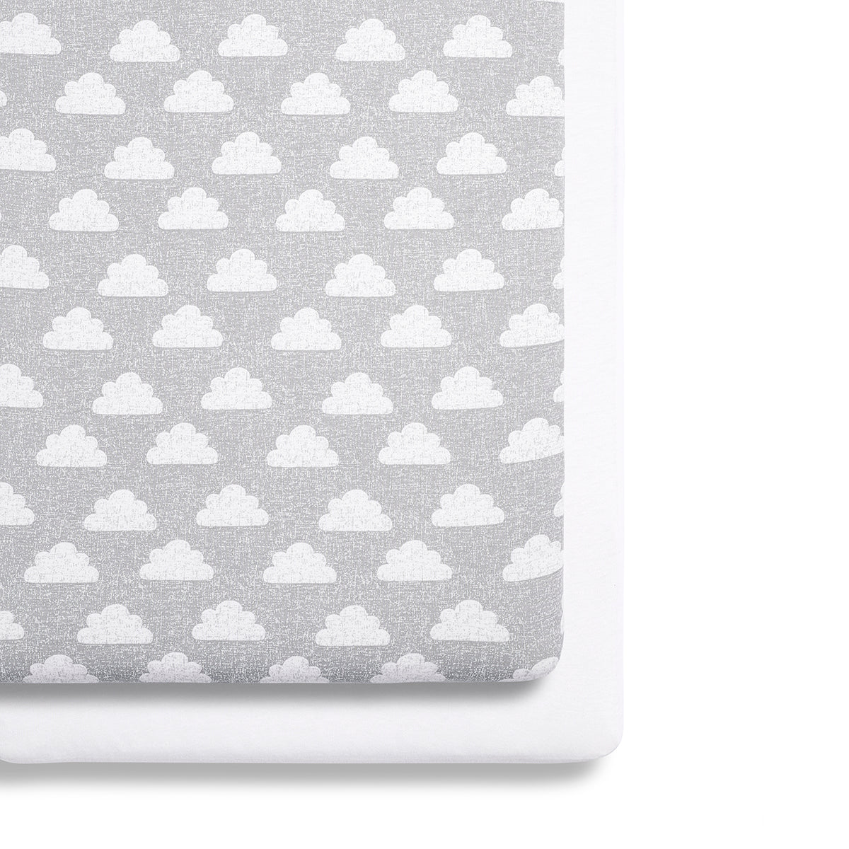 Snuz Twin Pack Bassinet Sheets - Cloud- Bambi Baby