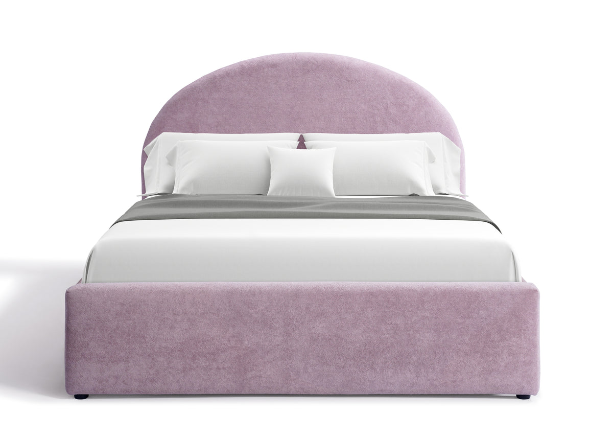 Westwood Design Mila Upholstered Bed - Raspberry- Bambi Baby