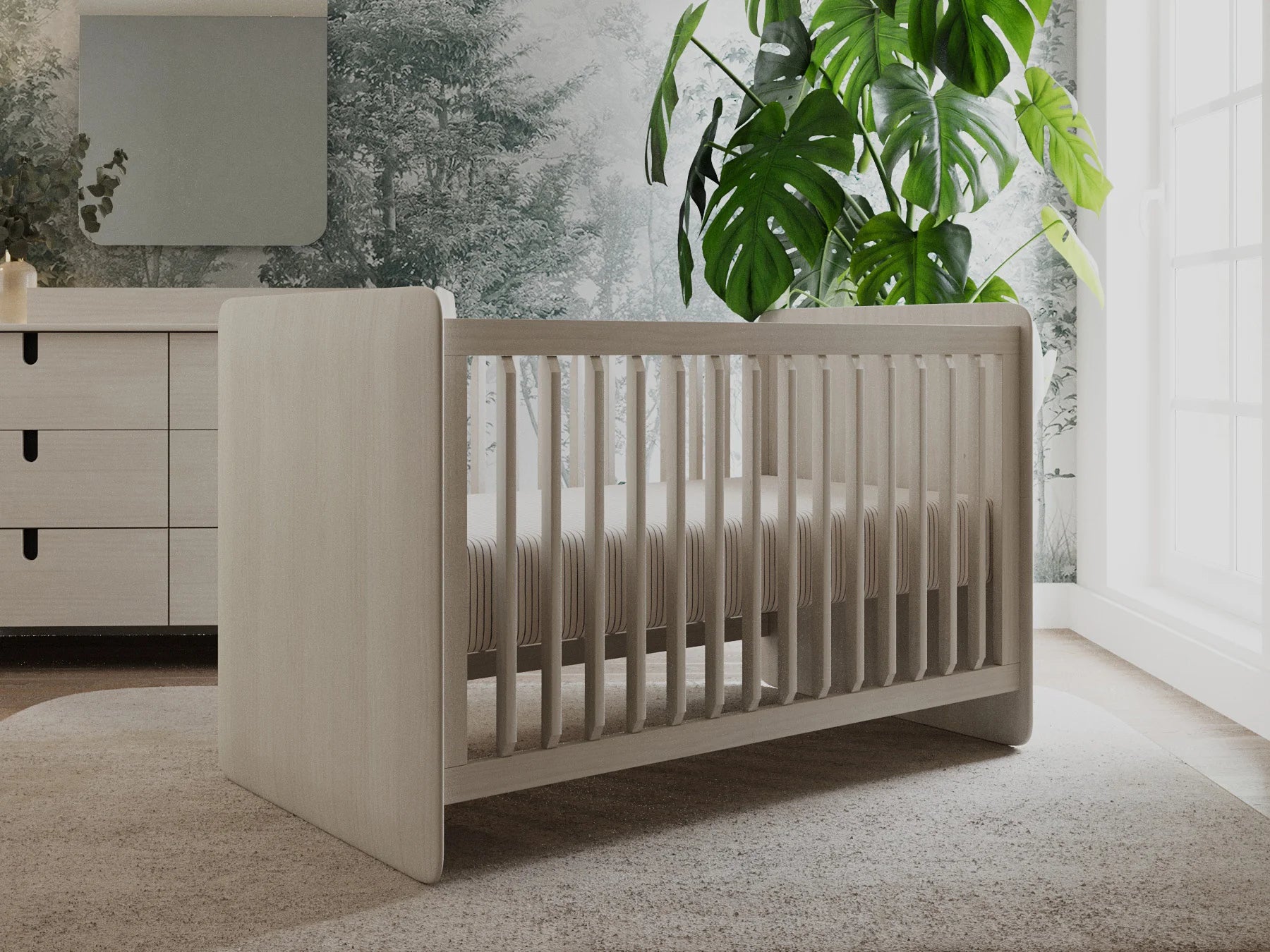 Moonlit Organic Collection Crib- Bambi Baby