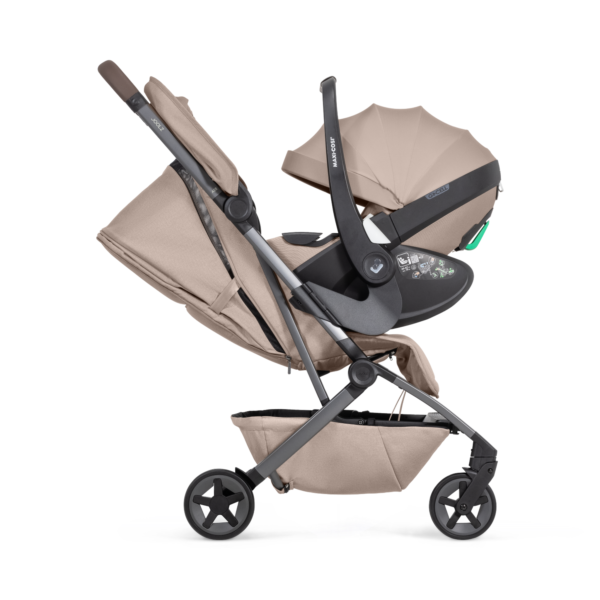Joolz Aer2 Car Seat Adapter Set- Bambi Baby