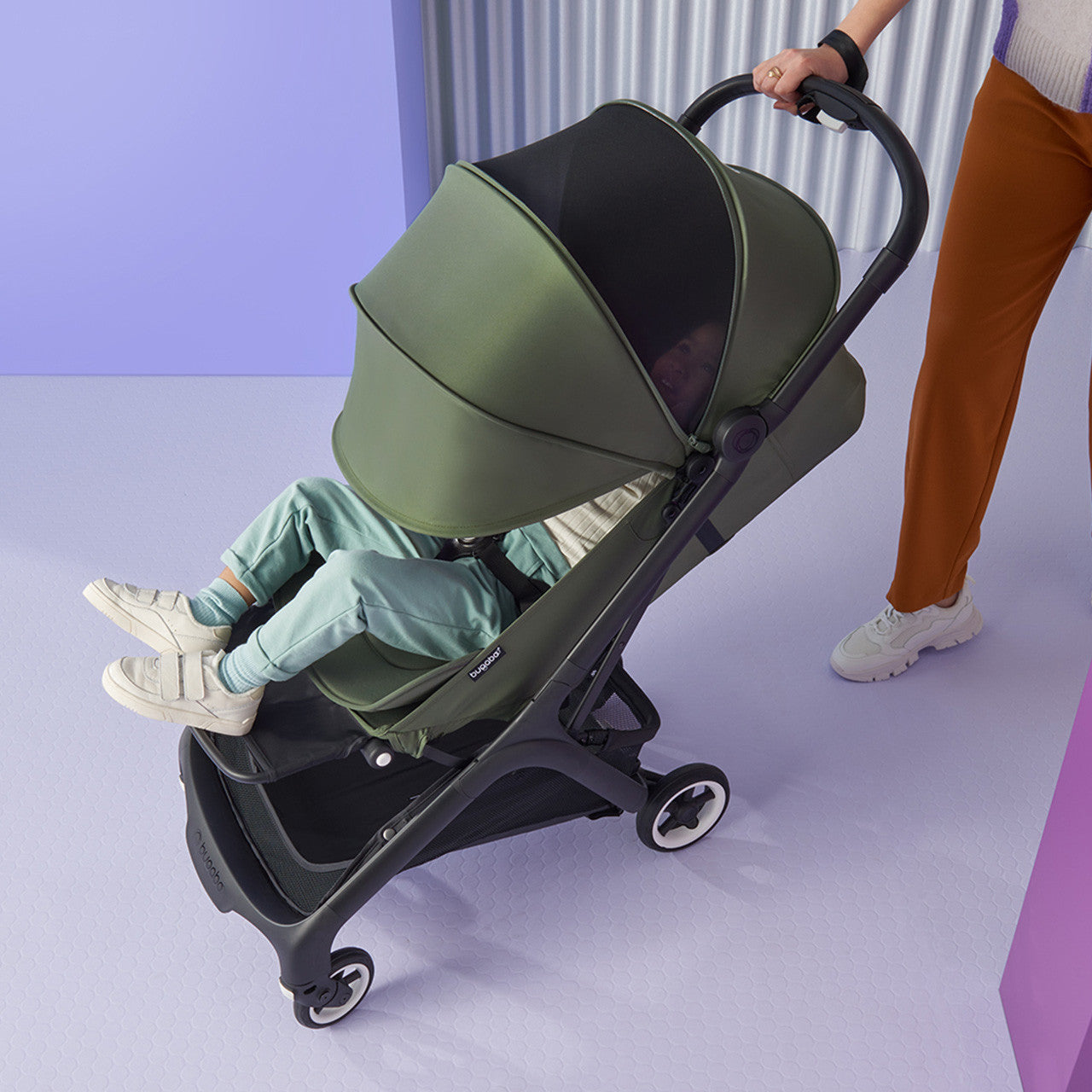 すりっく　BUGABOO ❁ バガブー バタフライ バガブー バタフライ 超コンパクトストローラー ミッドナイト