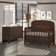 Natart Palo ''5-in-1'' Convertible Crib with Arched Molding (w/out rails) - Bambi Baby