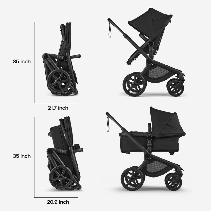 Bugaboo Fox 5 Renew Berço e assento para carrinho de bebê- Bambi Baby