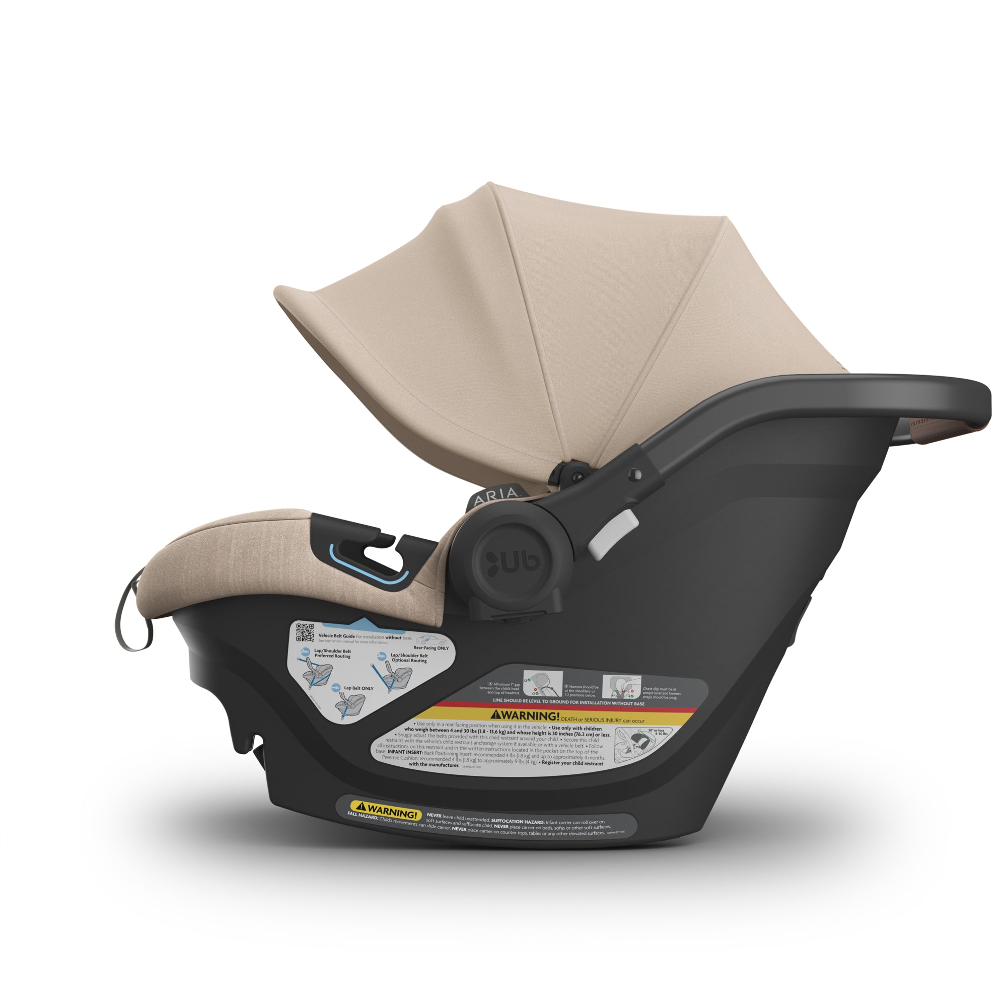 UPPAbaby Aria The Light Fit Infant Car Seat- Bambi Baby