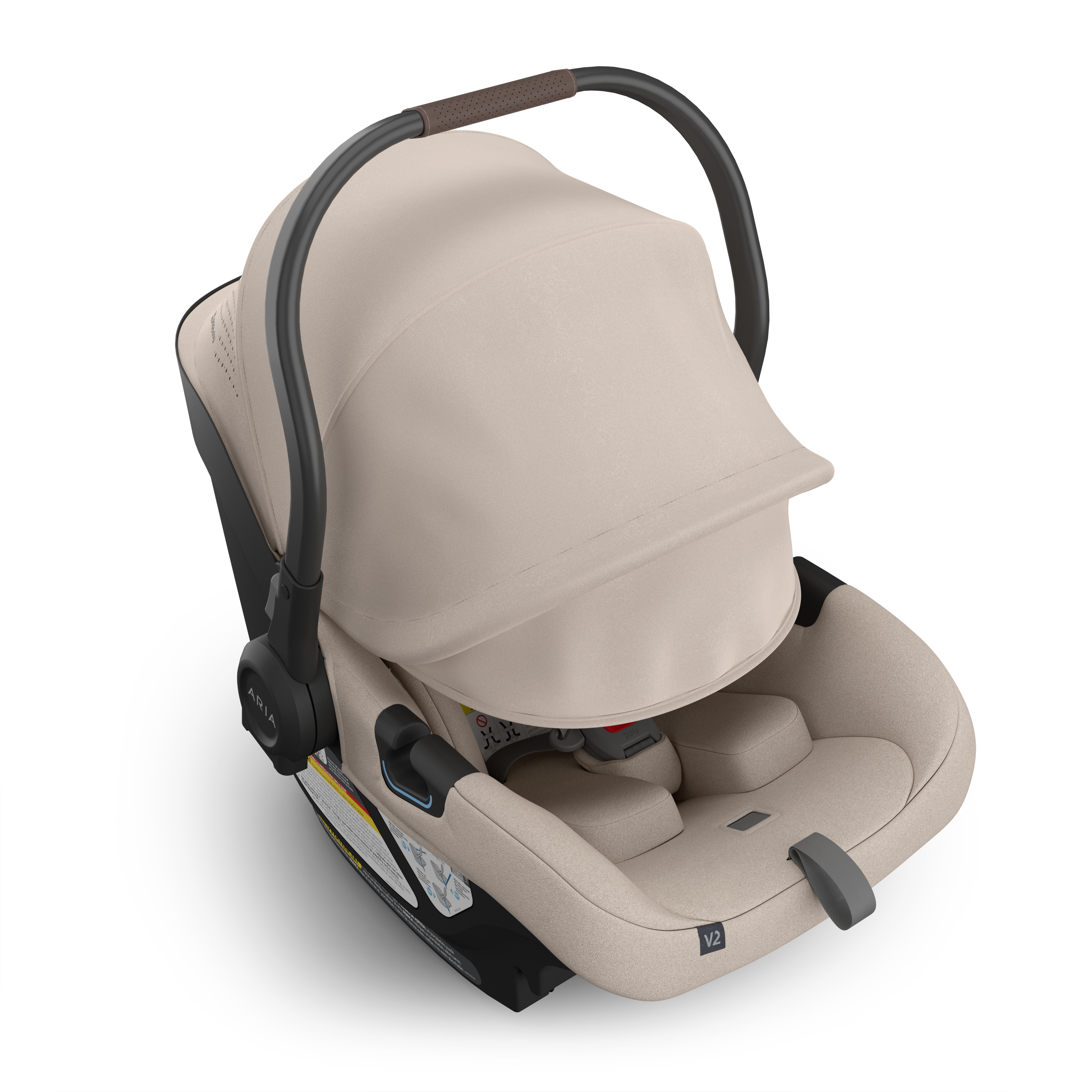 uppababy car sunshade UPPAbaby Aria V2 Infant Car Seat Declan