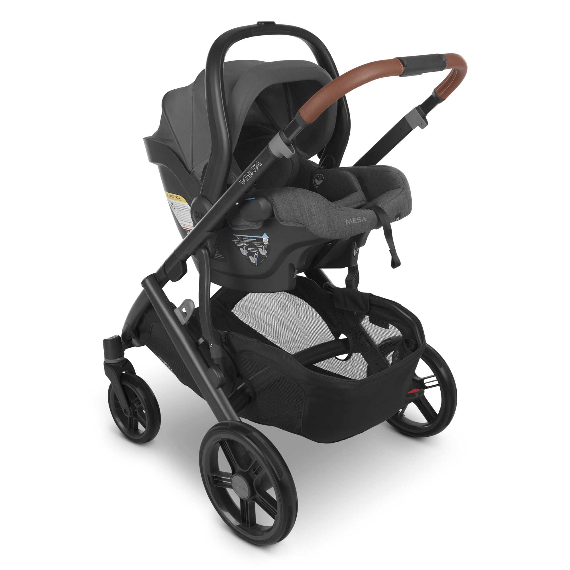 UPPAbaby Vista V3 From Birth Single Travel System (Stroller Mesa